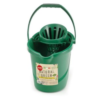   Fass Natural Green felmosó vödör csavarókosárral, ovális, zöld