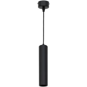 Avide Függeszték GU10 Lámpatest Kerek Fekete 100mm