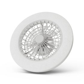   Avide Mennyezeti lámpa ventilátorral Wendy csillaghatással, 2x24W+15W motor, távirányítóval