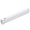 Avide LED Tükörvilágító Lámpa Hálózati Csatlakozó Aljzattal Szögletes Fehér Alu 665mm NW 4000K 15W IP44