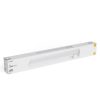 Avide LED Tükörvilágító Lámpa Hálózati Csatlakozó Aljzattal Szögletes Fehér Alu 665mm NW 4000K 15W IP44
