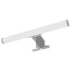 Avide LED Tükörvilágító Lámpa Kerek Króm Műanyag 300mm NW 4000K 5W IP44