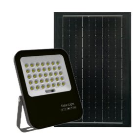   Avide LED Szolár Reflektor 100W CW 6400K különálló napelemmel, távirányítóval