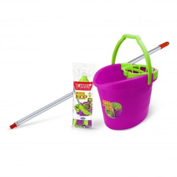   Bonus MicroMOP Felmosó szett - 18L vödör, csavaró kosár, felmosó nyél, MicroMOP