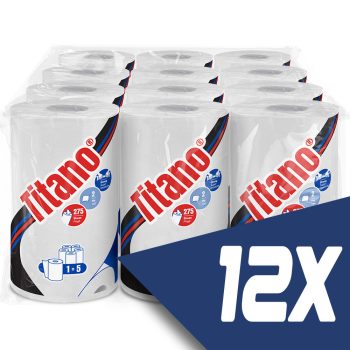   Celtex Titano tekercses kéztörlő 2 réteg cellulóz (12 tekercs)