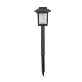  Entac Kerti Leszúrható Lámpa Láng Effekttel, 32.5cm, 10db WW SMD LED, 12db/kínáló