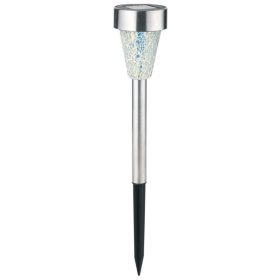   Entac Kerti Szolár Lámpa 400mm Rozsdamentes acél Mozaik Üveg 1 LED RGB 12/kínáló