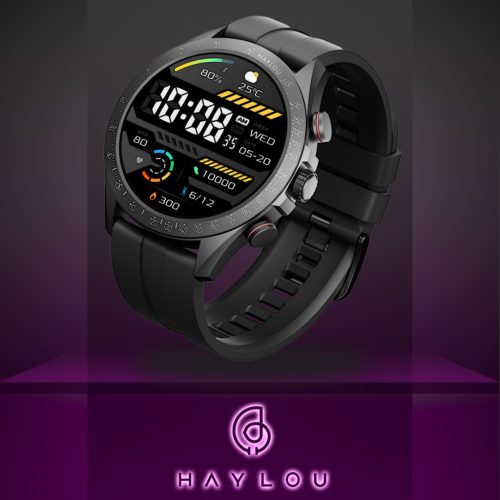 Haylou Xiaomi Solar Pro okosóra, Amoled 1,43", ezüst