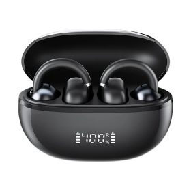   Haylou Xiaomi Airfree vezeték nélküli fülhallgató, fülre akasztós, fekete
