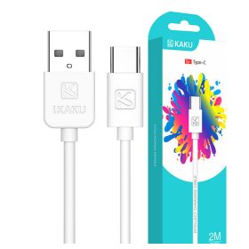 KAKU töltő és adatkábel 2M - USB TYPE-C, 200 cm