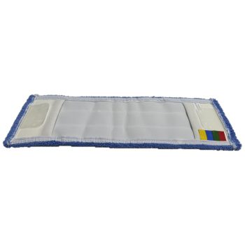 Mop mikroszálas kék 40cm, füles, 3 lyukas mop