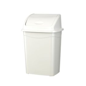   Planet Billenőfedeles szemetes kuka, műanyag, luxury fehér, 16 L 