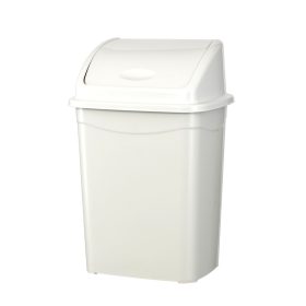   Planet Billenőfedeles szemetes kuka, műanyag, luxury fehér, 26 L
