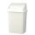 Planet Billenőfedeles szemetes kuka, műanyag, luxury fehér, 50 L