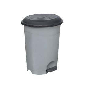  Planet Pedálos szemetes kuka, műanyag, ECO antracit, kivehető kosárral, 6L