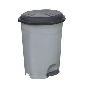   Planet Pedálos szemetes kuka, műanyag, ECO antracit, kivehető kosárral, 22L