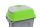 Planet Hippo hulladékgyűjtő szemetes FEDÉL, műanyag, zöld, 50L