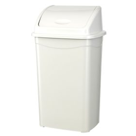 Planet Billenőfedeles szemetes kuka, műanyag, fehér, 70 L