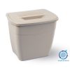 Planet Koala szemetes, fedővel 6L (Hanging Bucket) mink (tejeskávé) színű