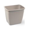 Planet Koala szemetes, fedővel 6L (Hanging Bucket) mink (tejeskávé) színű