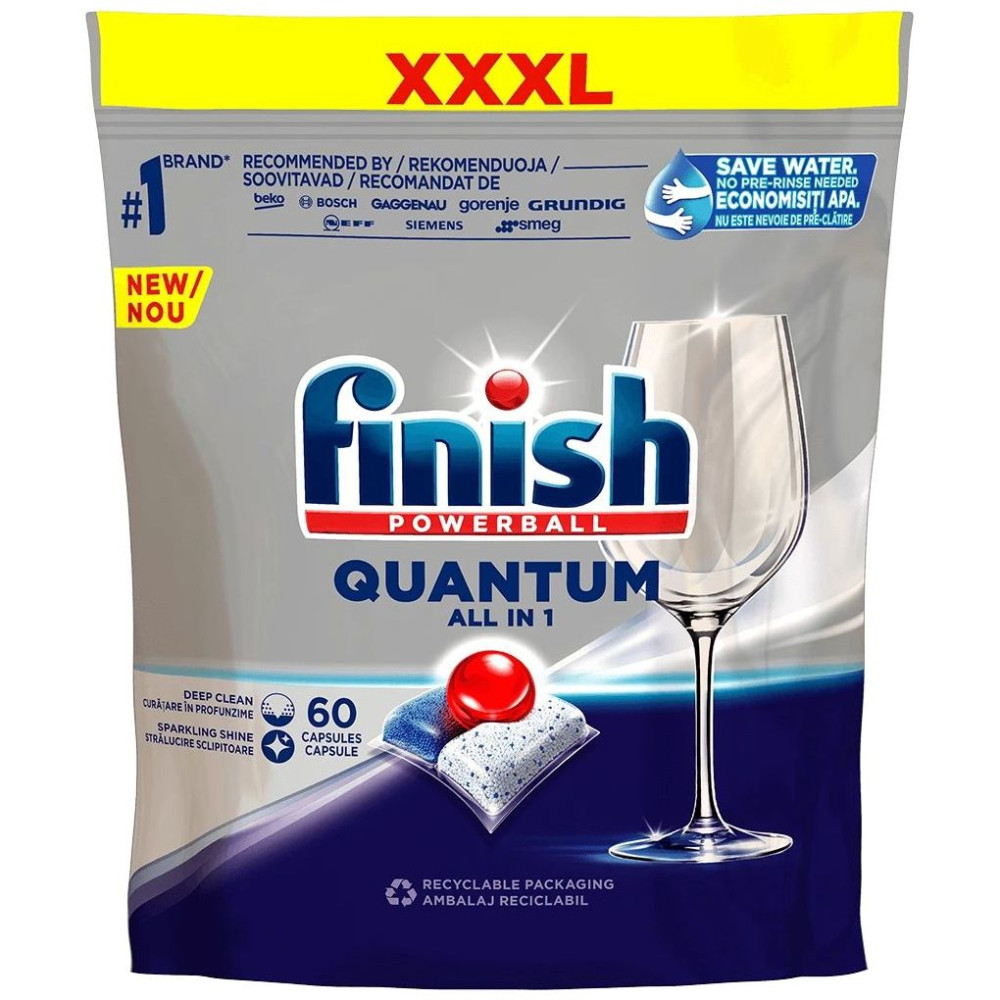 Finish Quantum tabletta – A tökéletes tisztaság új szintje a mosogatásban